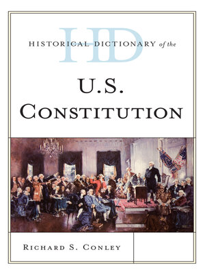 cover image of Historical Dictionary of the U.S. Constitution